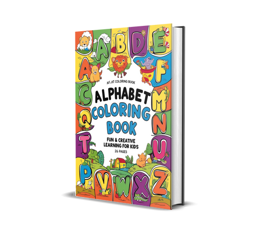 Alphabet Coloring Book: Fun & Creative Learning for Kids