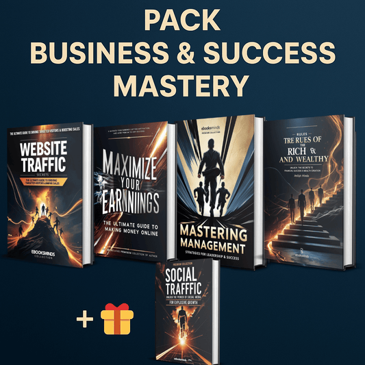Pack Business & Success Mastery – The Ultimate 4-Book Collection + BONUS for Entrepreneurs & Digital Growth